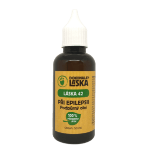 LÁSKA 42 Pri epilepsii - podporný olej - 50 ml